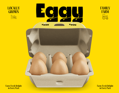 ProVisual — Opened  6 Egg Carton Box 3D mockup and 3D model