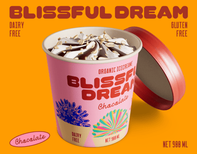 Opened Ice Cream Cup. 3D model. ProVisual. 