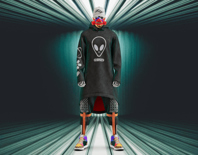 ProVisual — Gym Outfit with Respirator 3D mockup and 3D model
