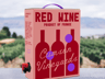 Carton Box with Dispenser. Wine Box Mockup. Edit online!