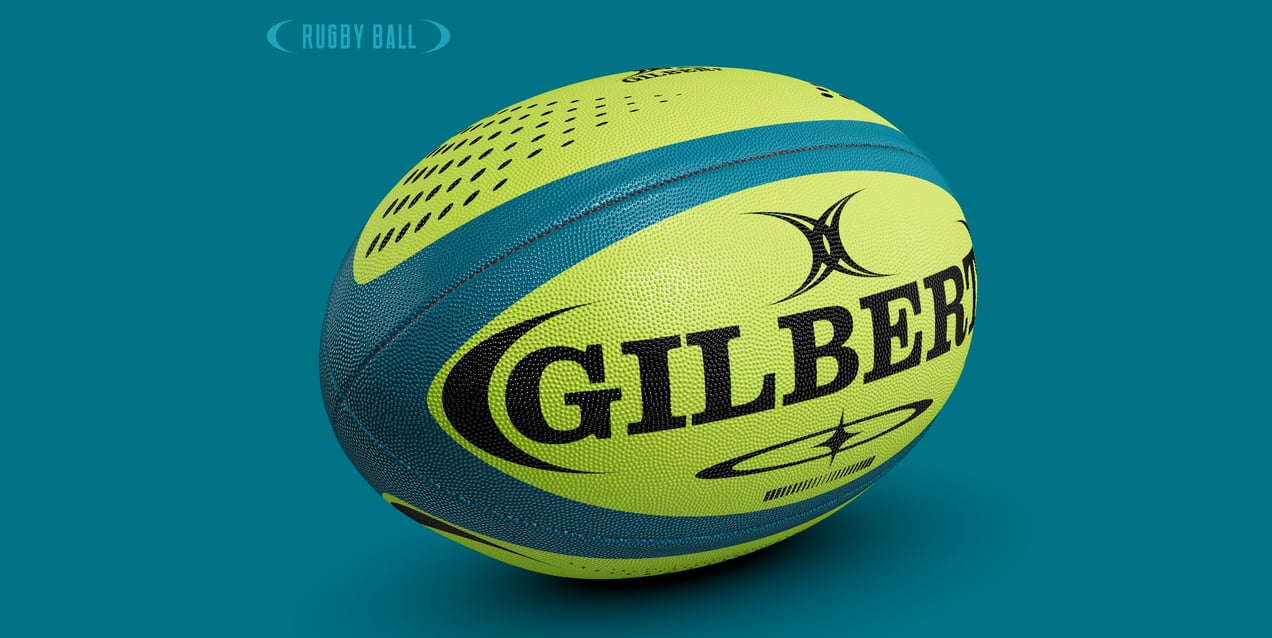 Rugby Ball, Football. 3D mockup, model. Edit Online. ProVisual.