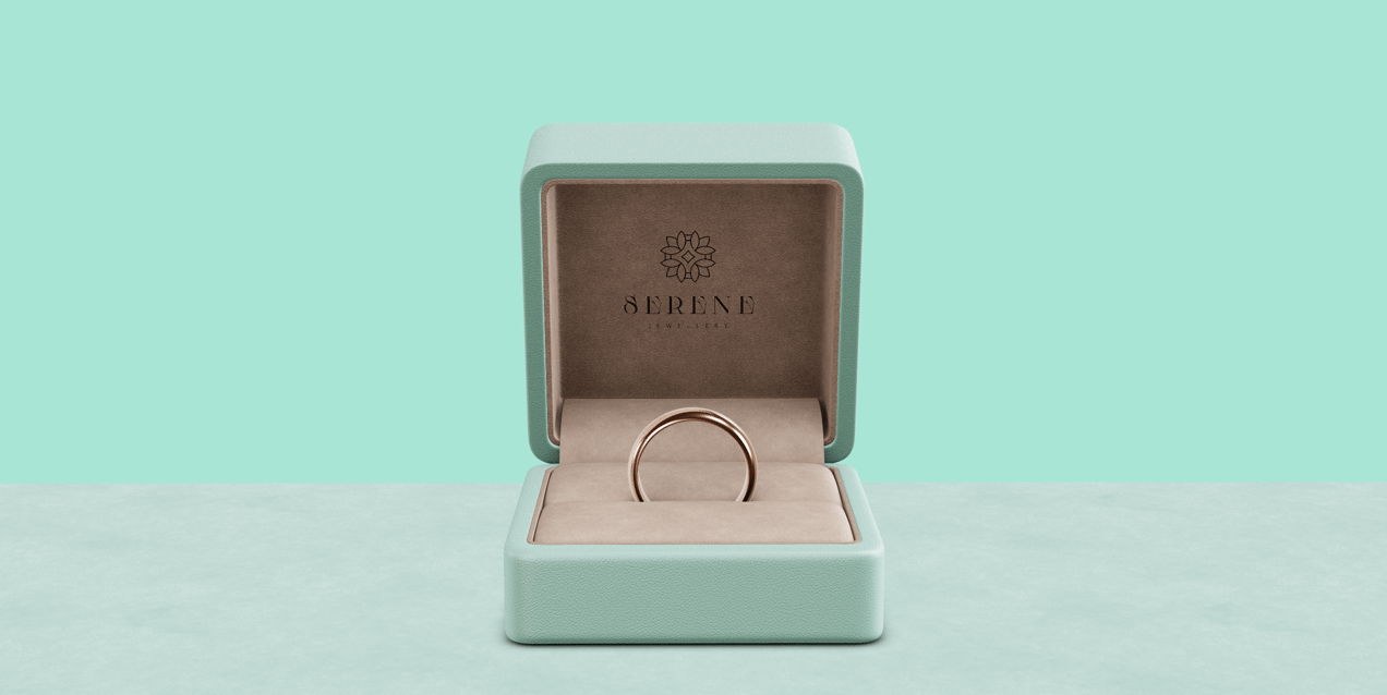 Wedding Ring Case. 3D model. ProVisual.