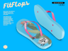 Flip Flops Sandals 3D model. Edit Online for Free. ProVisual.
