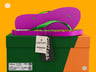 ProVisual — Flip Flops with Box 3D mockup and 3D model - visualize online now