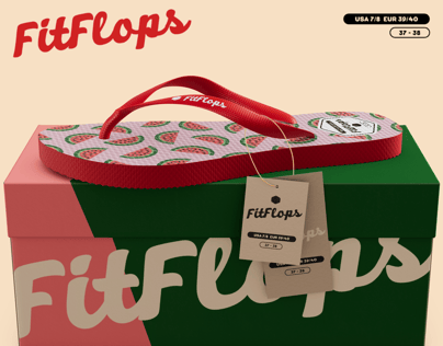 ProVisual — Flip Flop with Box 3D mockup and 3D model - create your perfect project online