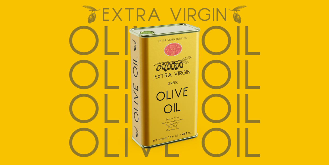 ProVisual — Olive Oil Tin Can 3D mockup and 3D model