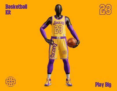 ProVisual — Basketball Uniform Mockup 3D mockup and 3D model