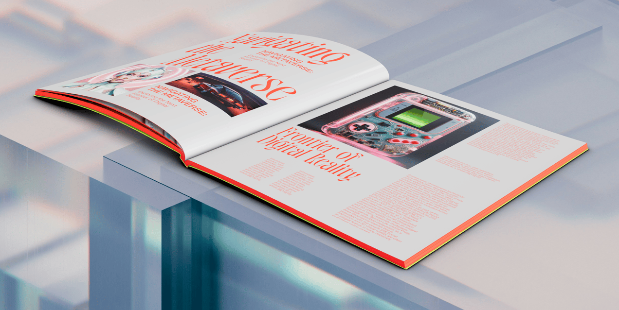 ProVisual — Magazine Mockup 3D mockup and 3D model