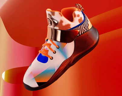 ProVisual — Sneaker Shoe 3D mockup and 3D model