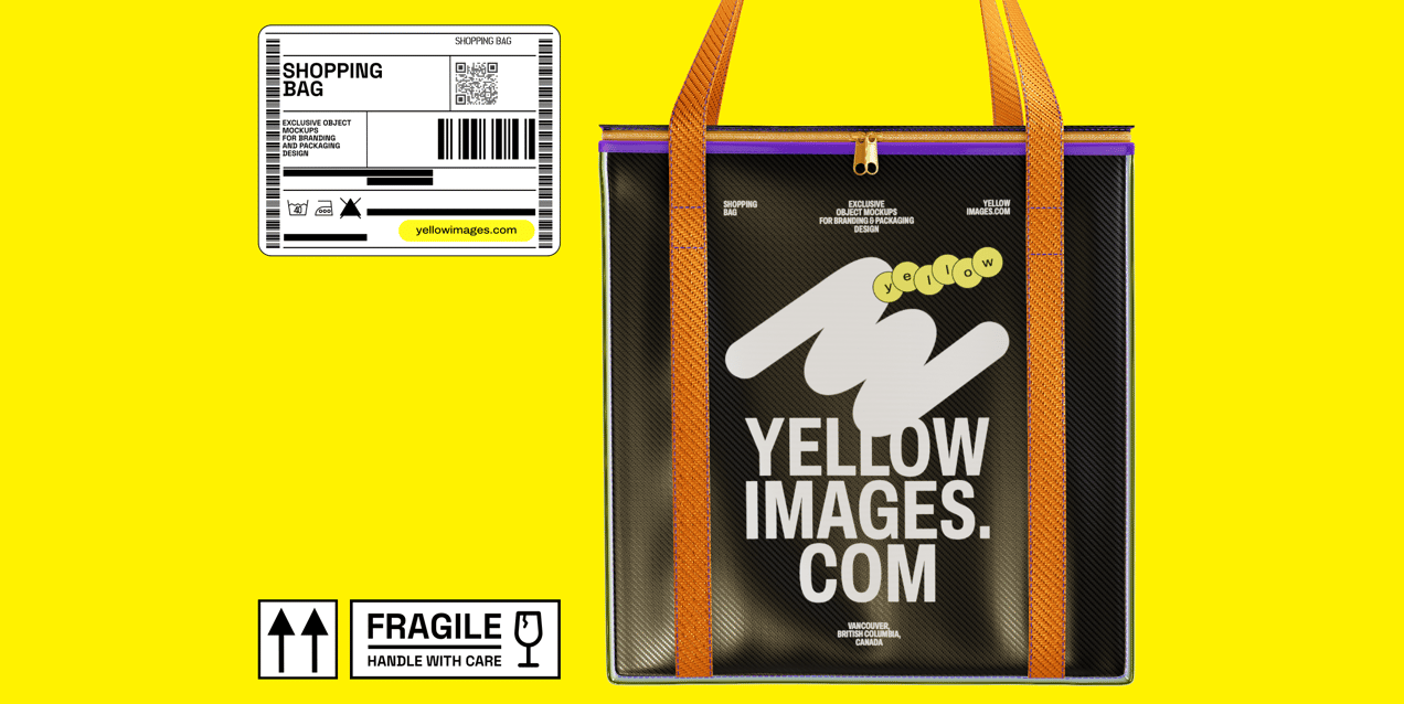 ProVisual —  Delivery Food Bag 3D mockup and 3D model - visualize online now