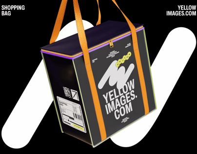 ProVisual — Delivery Food Bag 3D mockup and 3D model