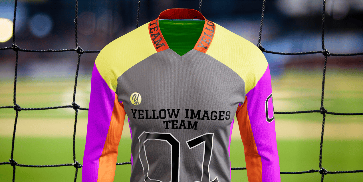 ProVisual —  Long Sleeve Soccer Goalkeeper Jersey 3D mockup and 3D model - try it now and get yours today