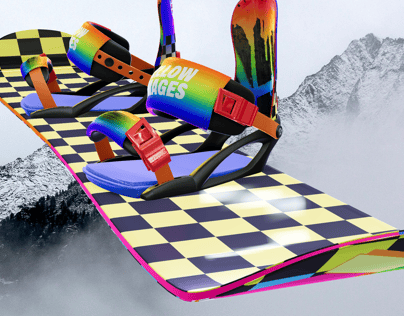ProVisual — Snowboard 3D mockup and 3D model - see every detail and customize online
