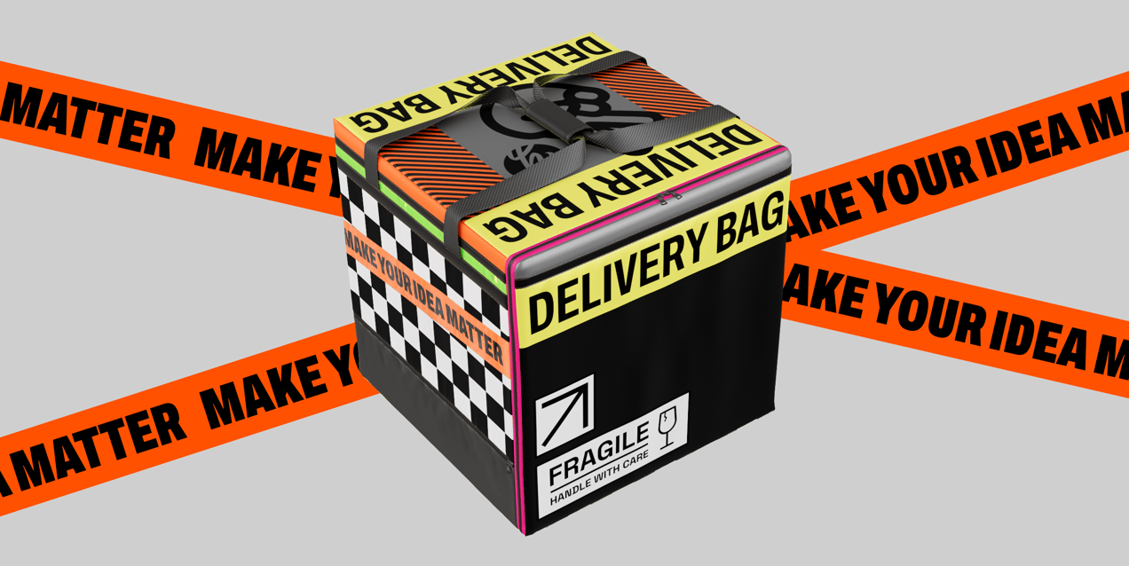 ProVisual —  Food Delivery Bag 3D mockup and 3D model - try it now and get yours today