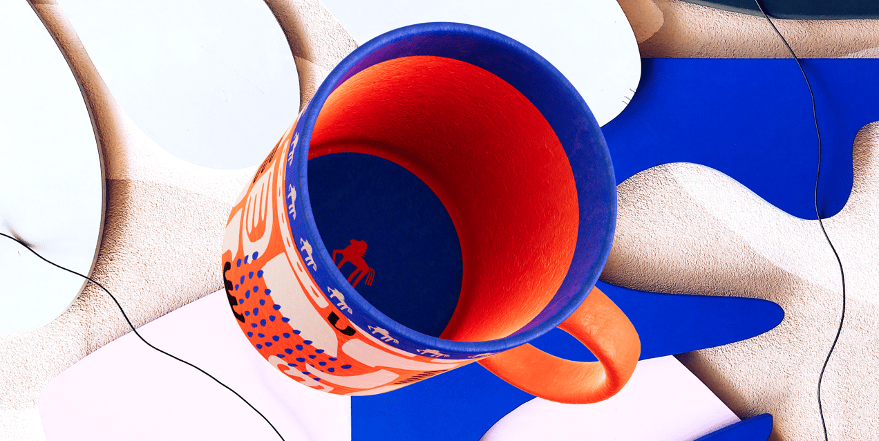 ProVisual — Ceramic Mug 3D mockup and 3D model