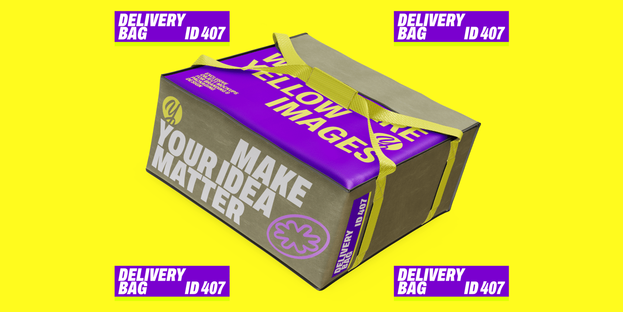 ProVisual —  Food Delivery Bag 3D mockup and 3D model - explore every detail online now