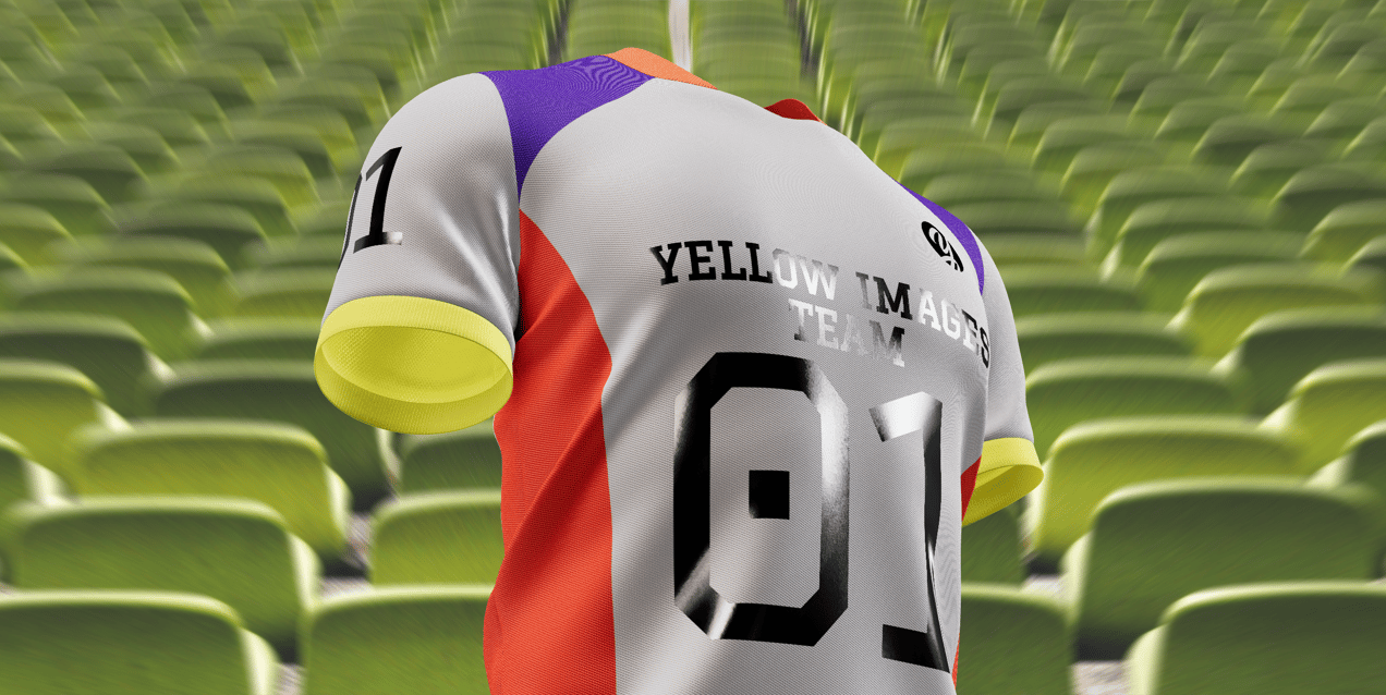 ProVisual —  Soccer Jersey 3D mockup and 3D model - visualize online now