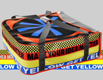 ProVisual —  Pizza Delivery Bag 3D mockup and 3D model - create your perfect project online