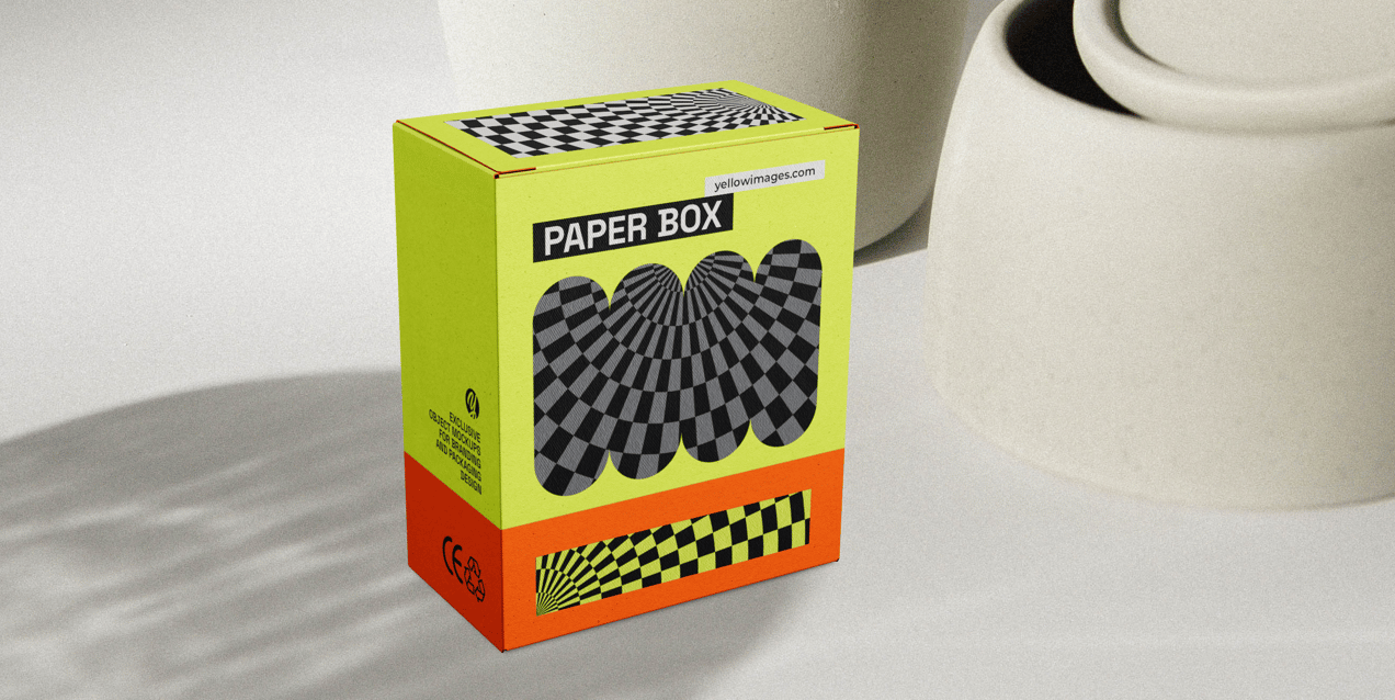 ProVisual —  Paper Box 3D mockup and 3D model - try it now and get yours today