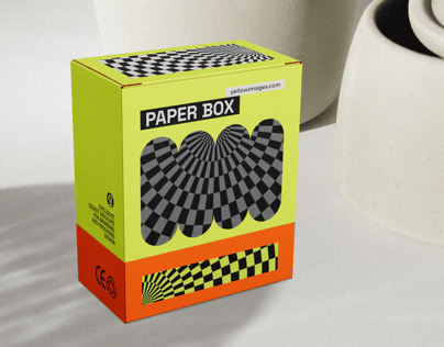 ProVisual —  Paper Box 3D mockup and 3D model - try it now and get yours today