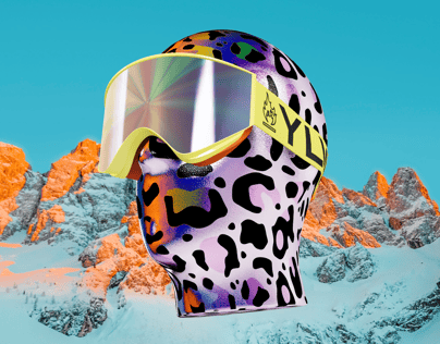 ProVisual — Ski Goggles 3D mockup and 3D model