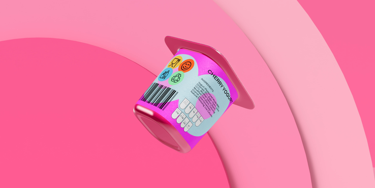 ProVisual — Yogurt Cup 3D mockup and 3D model -  try it now and get yours today