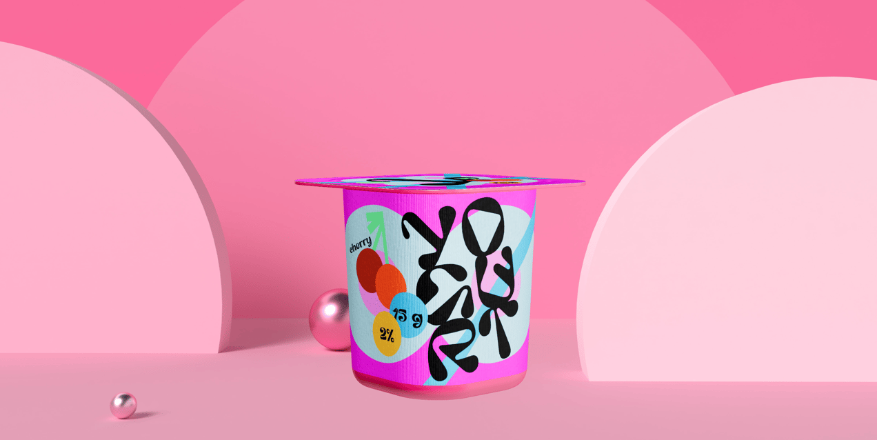 ProVisual — Yogurt Cup 3D mockup and 3D model -  try it now and get yours today