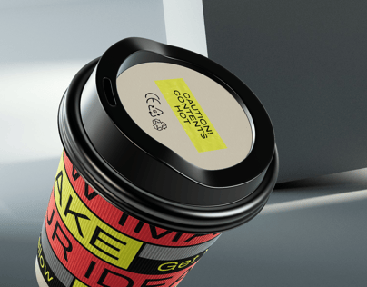 ProVisual — Coffee Cup 3D mockup and 3D model