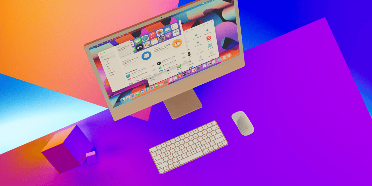ProVisual — iMac 24 Inch Set 3D mockup and 3D model - explore every detail now