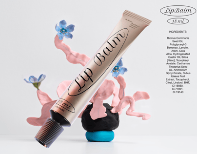 ProVisual — 18ml Cosmetic Tube 3D mockup and 3D model