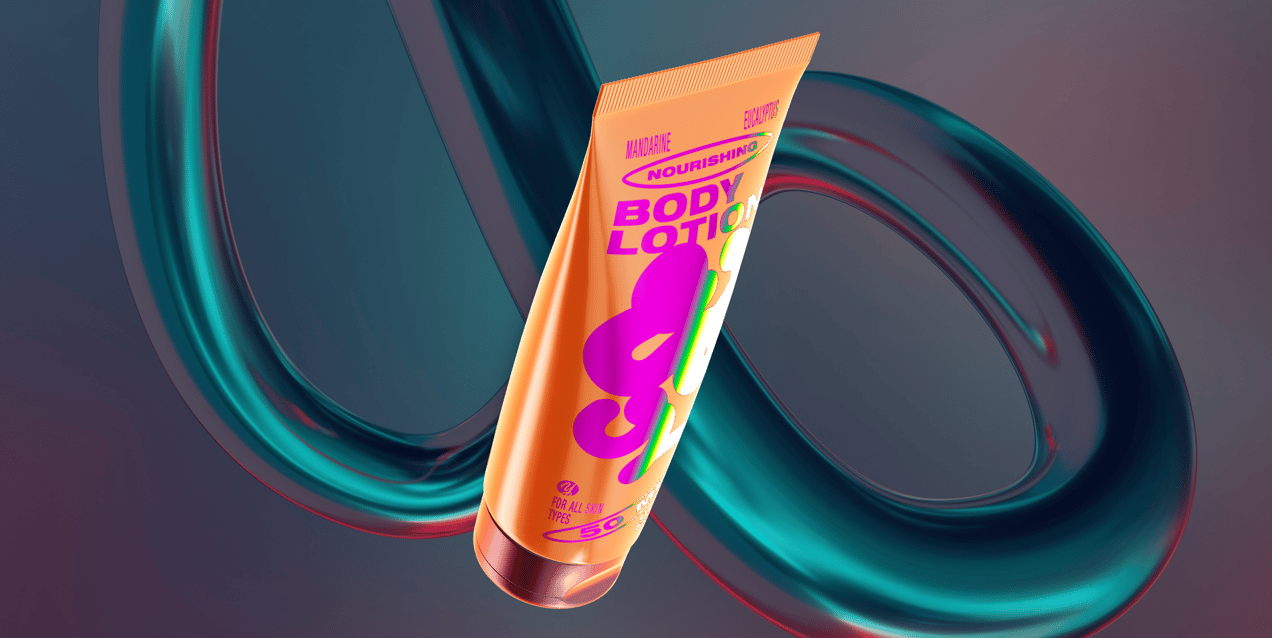 ProVisual —  50ml Cosmetic Tube 3D mockup and 3D model - explore every detail online now