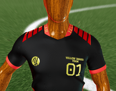ProVisual —  Men’s Full Soccer Kit with Ball 3D mockup and 3D model - see every detail and customize online