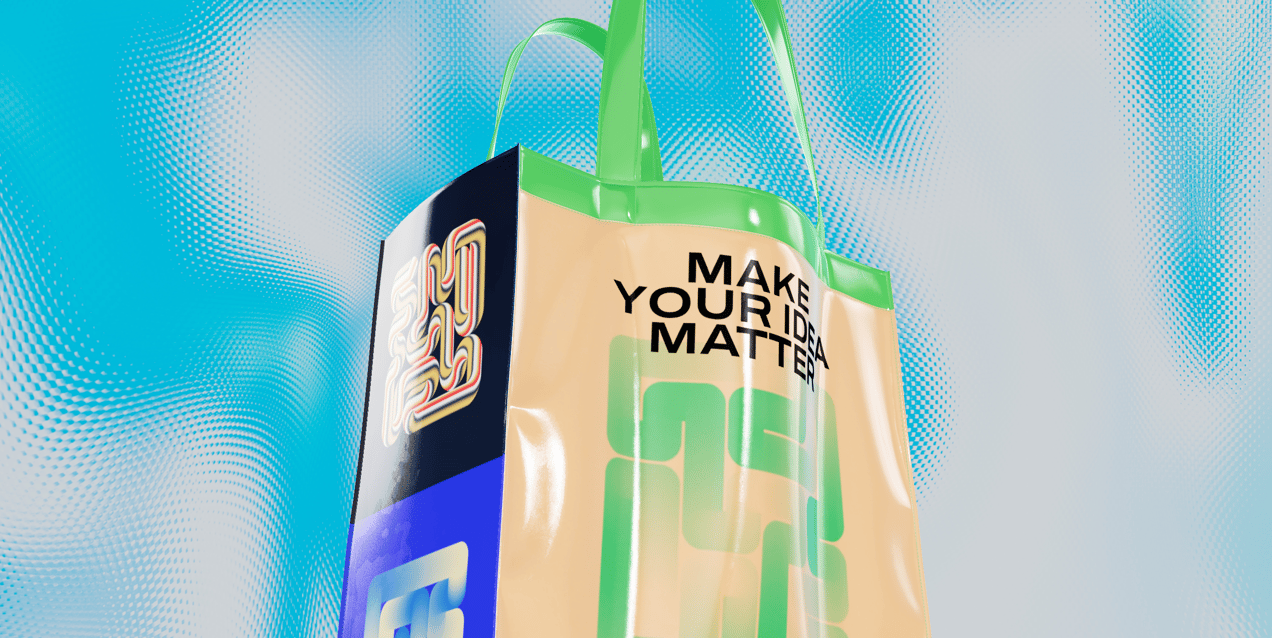 ProVisual - 3D Model & 3D Mockup of Plastic Shopping Bag - create stunning design projects online