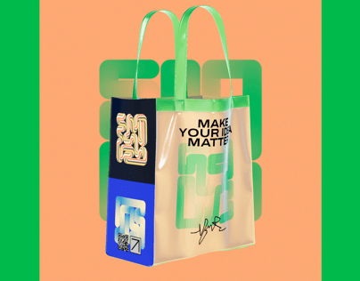ProVisual - 3D Model & 3D Mockup of Plastic Shopping Bag - create stunning design projects online