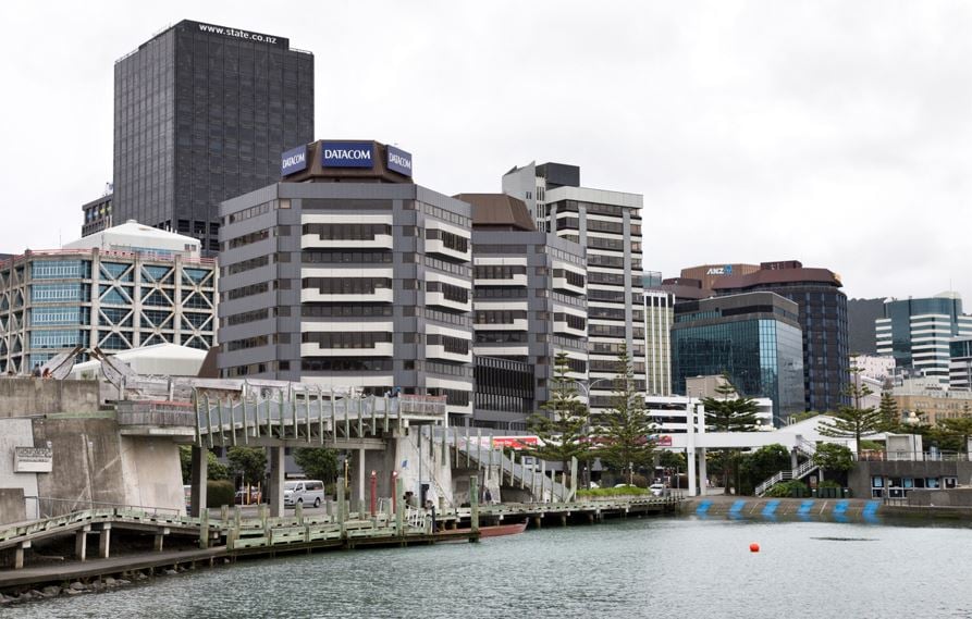 Wellington New Zealand Downtown
