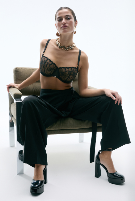 Fleurs Demi Bra-image