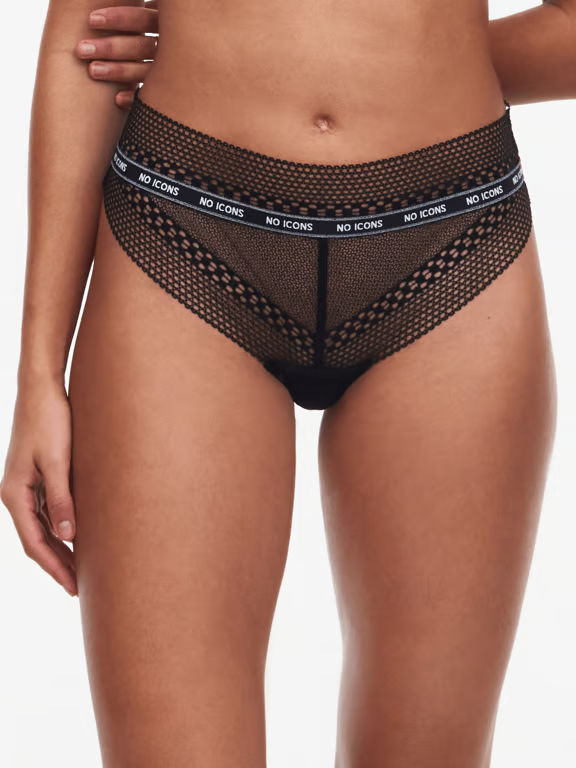 No Icons Thong Black - 0