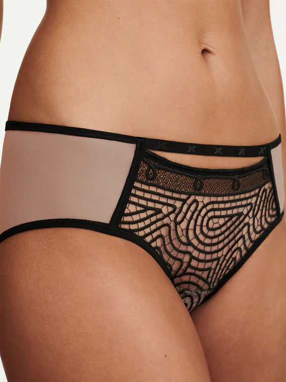 Vibrate Lace Hipster Black/Café - 3