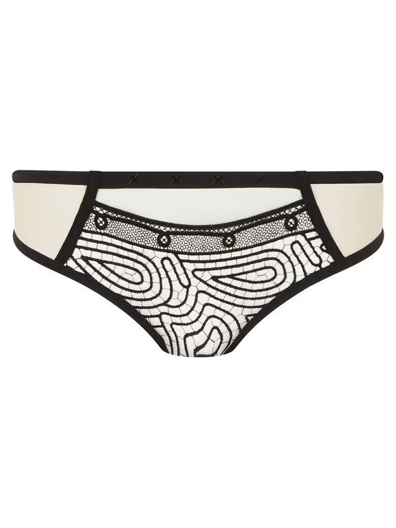 Chantelle X | VIBRATE - Vibrate Lace Hipster Black/Café - 2