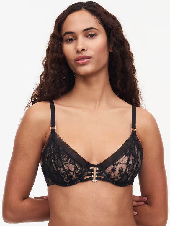 Chantelle X | Impulse - Impulse Plunge Underwire Bra Black - 1
