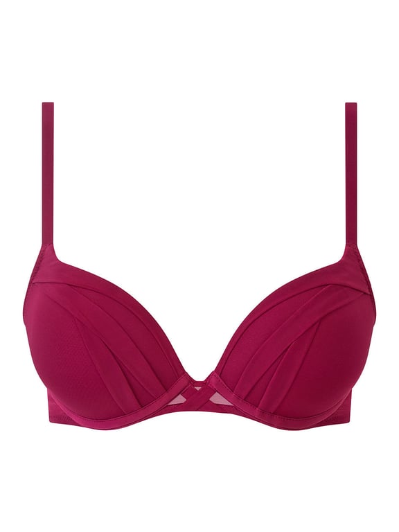 Chantelle X | Chantelle X Scarlet - Chantelle X Scarlet Push-Up Bra Cassis - 2