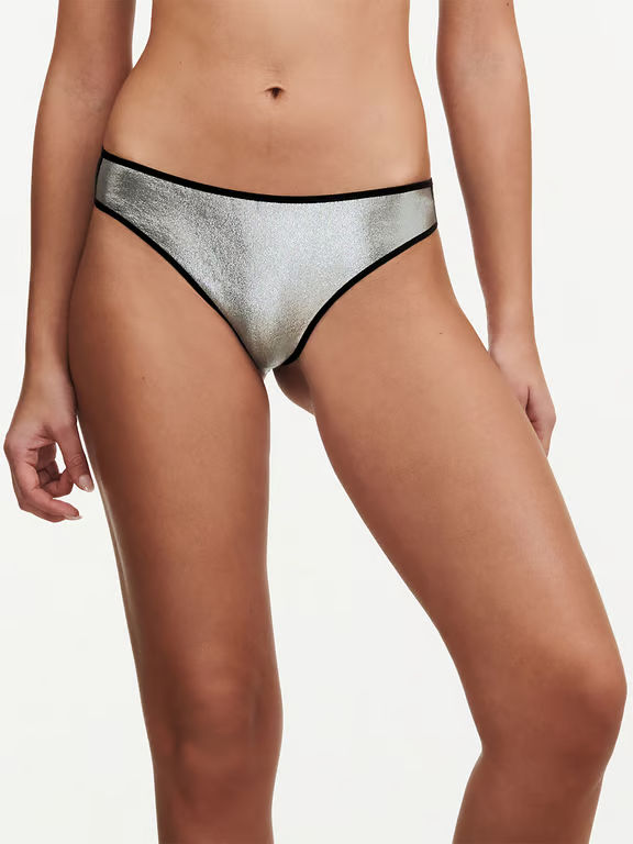 Chantelle X | Gold X - Gold X Tanga Metal Silver - 1