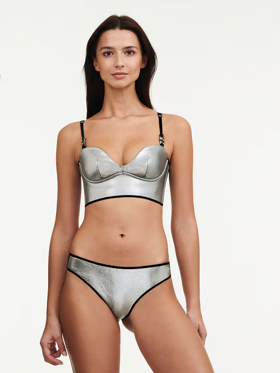 Gold X Bustier Metal Silver - 5