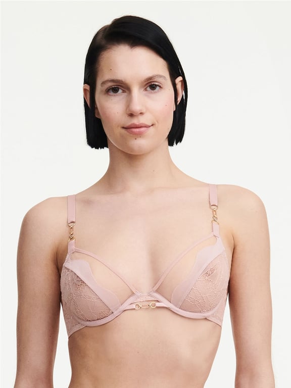 Spark Lace Unlined Underwire Bra English Rose - 0