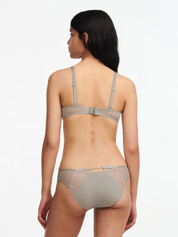 Chantelle X | Spark - Spark Lace Unlined Underwire Bra Metal Grey - 2