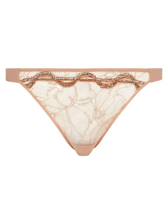 Chantelle X | Xtravagant - Xtravagant Lace Bikini Clay Nude - 2