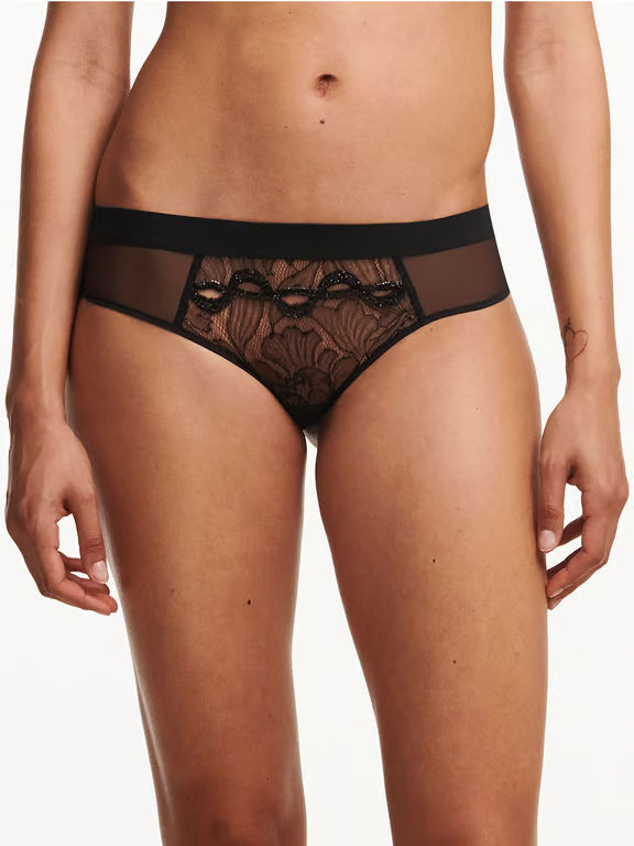 Xtravagant Lace Hipster Black - 0