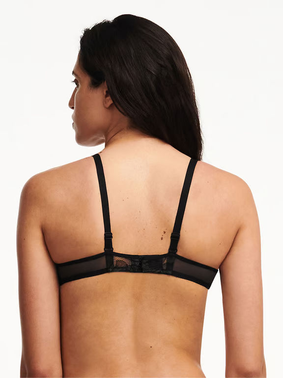 Chantelle X | Xtravagant - Xtravagant Lace Lightly Lined Bandeau Bra Black - 2