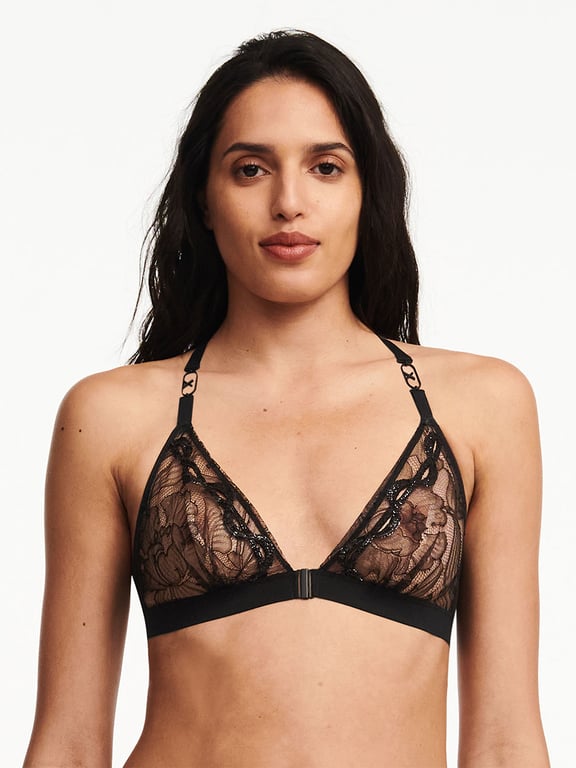 Chantelle X | Xtravagant - Xtravagant Lace Unlined Wireless Bra Black - 1