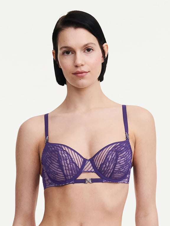 Chantelle X | tXture - tXture Demi Bra Club Purple - 1